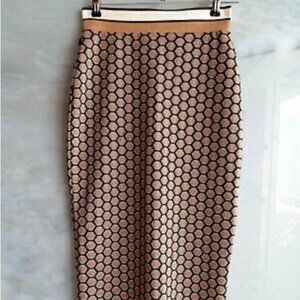 GP & J Baker x H&M Midi Pencil Skirt Geometrical Print Size S